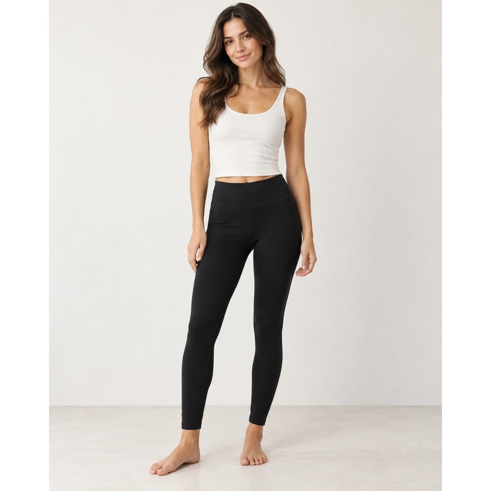 Unbranded Leggings Women S Athleisure Gorpcore High Waist Seamless Scrunch Black
